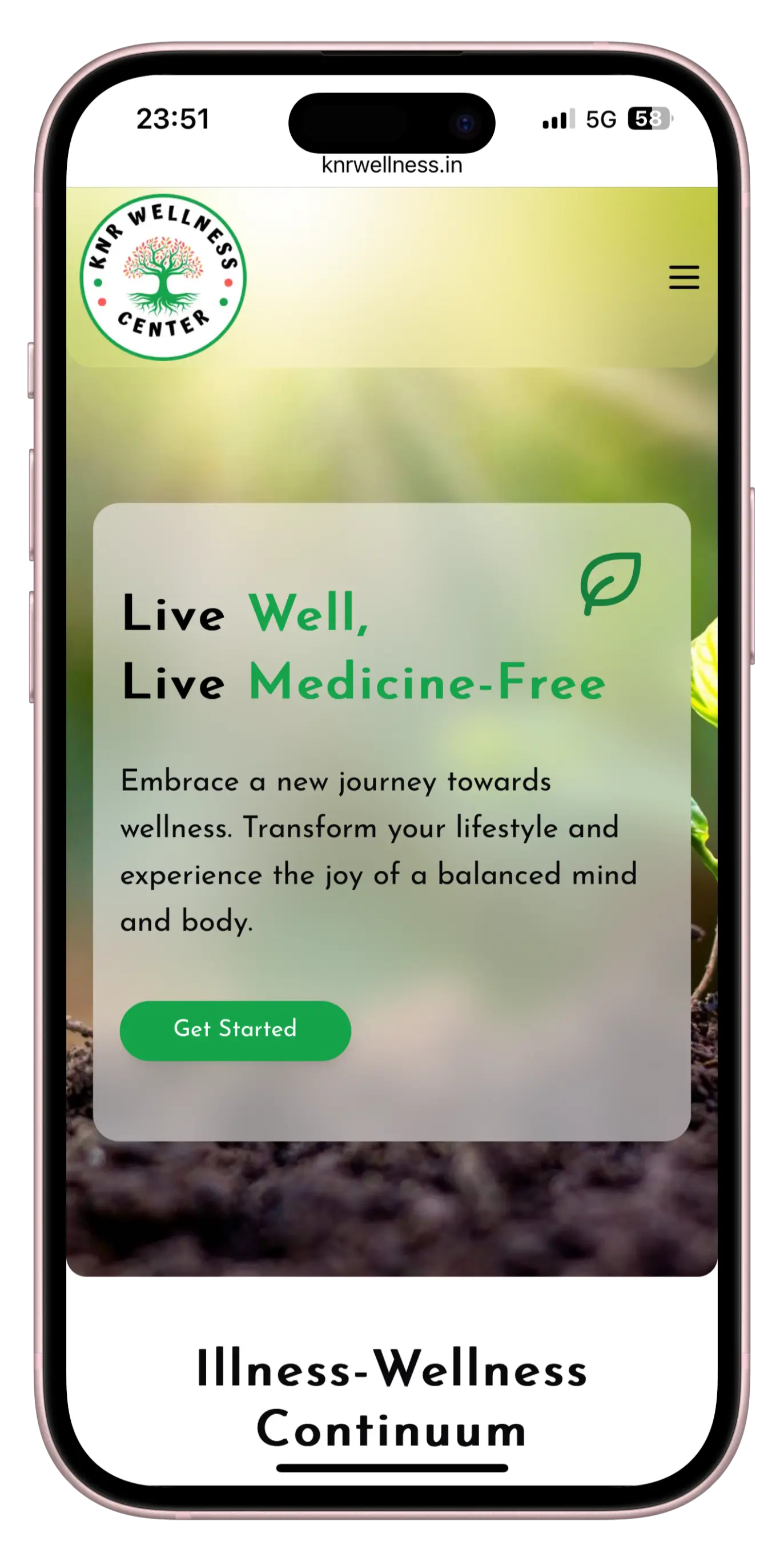 KNR Wellness - Health & Wellness Platform