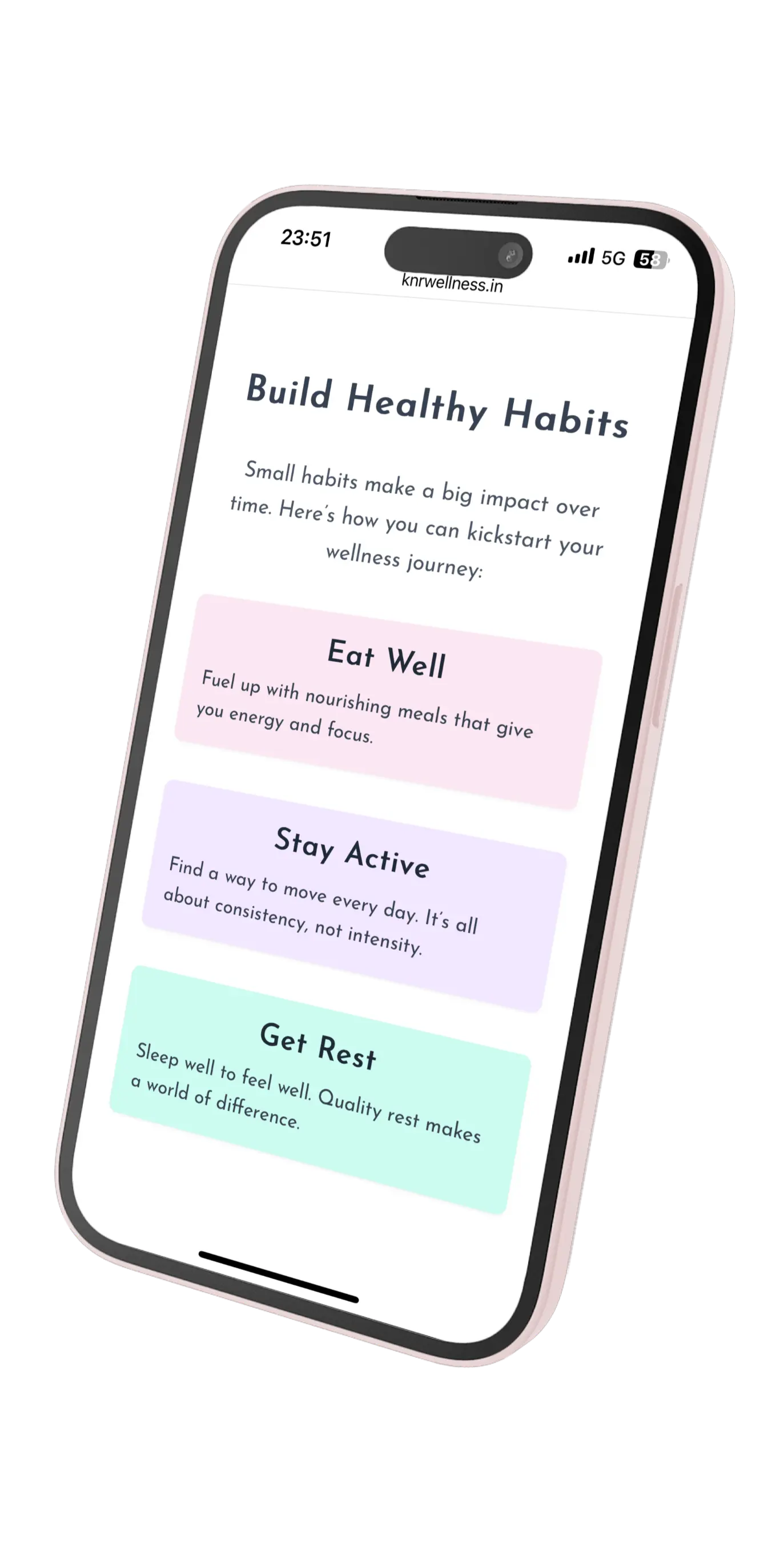 KNR Wellness - Health & Wellness Platform